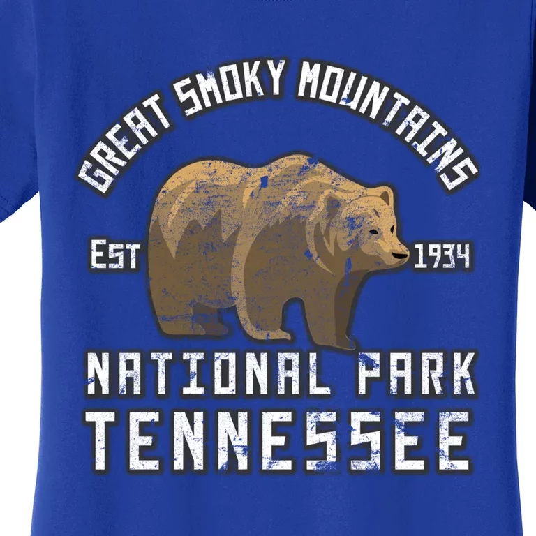 Great Smoky Mountains National Park Bear Nature Hiking Gift Women's T-Shirt