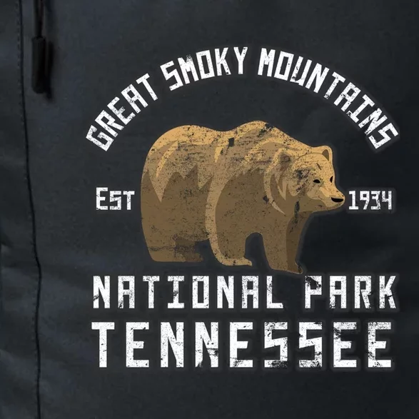 Great Smoky Mountains National Park Bear Nature Hiking Gift Daily Commute Backpack