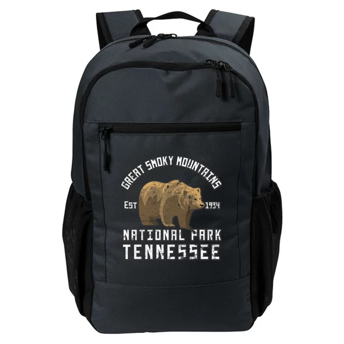 Great Smoky Mountains National Park Bear Nature Hiking Gift Daily Commute Backpack