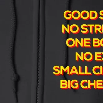 Good Sex No Stress One Boo No Ex Small Circle Big Checks Full Zip Hoodie