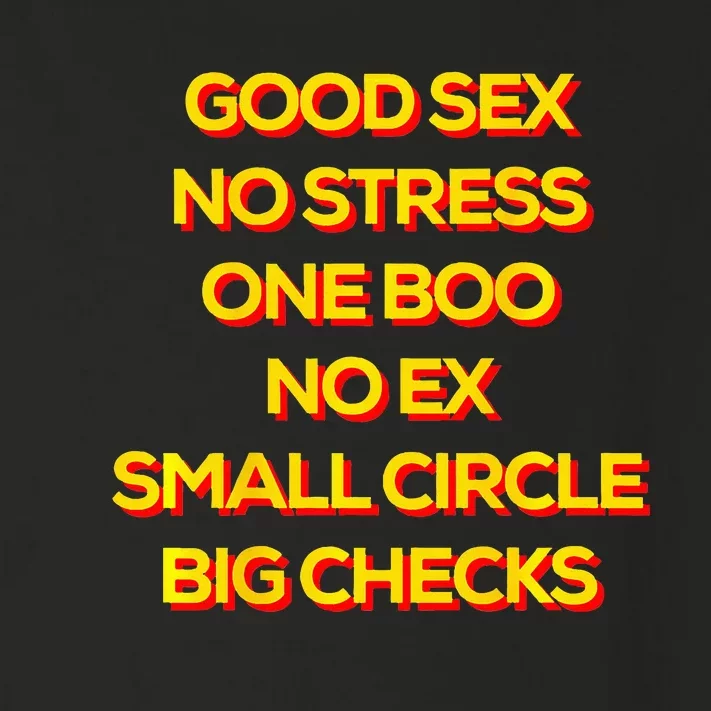 Good Sex No Stress One Boo No Ex Small Circle Big Checks Toddler Long Sleeve Shirt