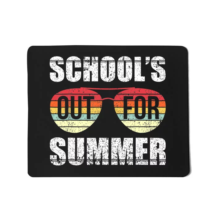 Graduation Schools Out For Summer Students Teacher Mousepad