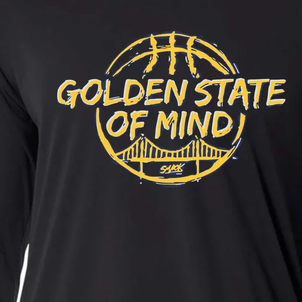 Golden State Of Mind Golden Basketball Fans Cooling Performance Long Sleeve Crew