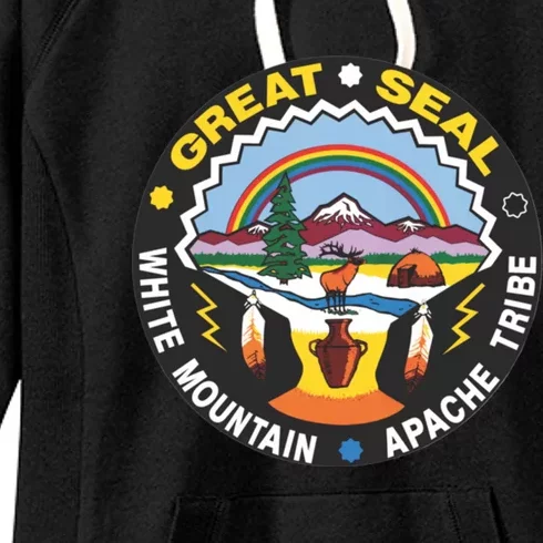 Great Seal Of The White Mountain Women's Fleece Hoodie