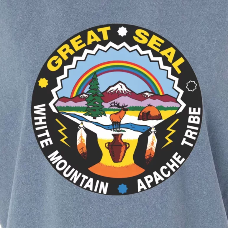 Great Seal Of The White Mountain Garment-Dyed Women's Muscle Tee