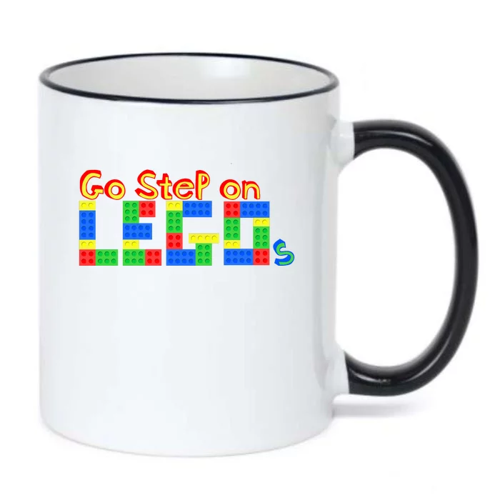 Go Step On LEGOs Black Color Changing Mug