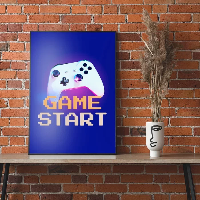 Game Start Or Game On Starter Gift Poster