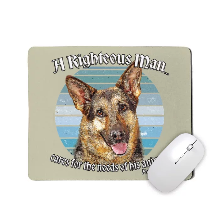 German Shepherd Owner Lover Proverbs 1210 Gift Cute Dog Mousepad