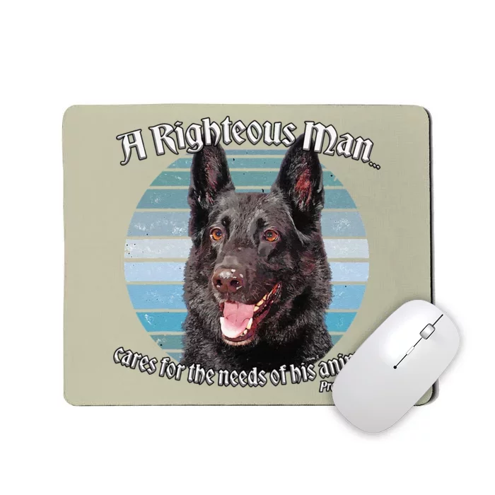 German Shepherd Owner Lover Proverbs 1210 Gift Funny Cute Dog Mousepad