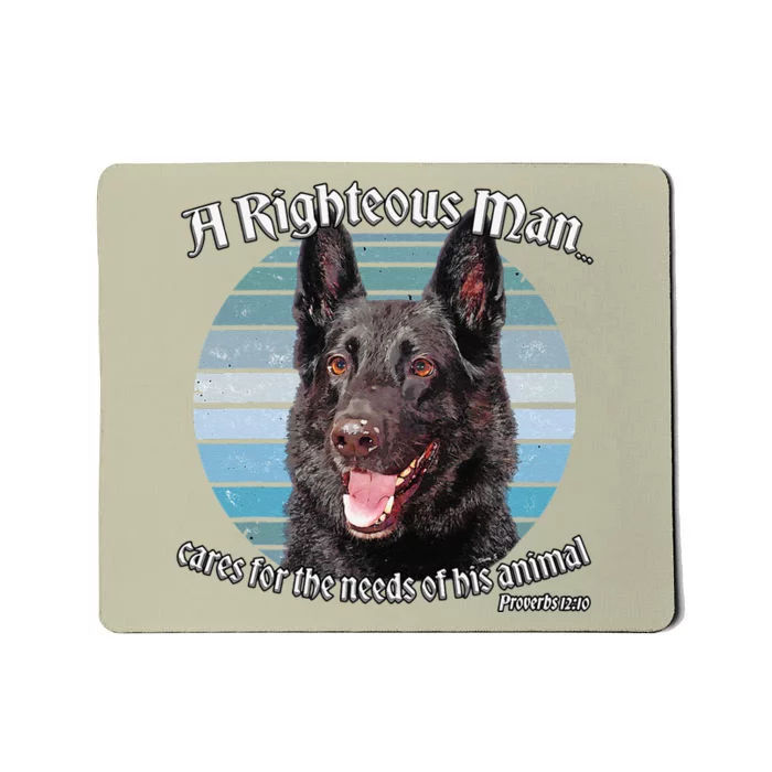 German Shepherd Owner Lover Proverbs 1210 Gift Funny Cute Dog Mousepad