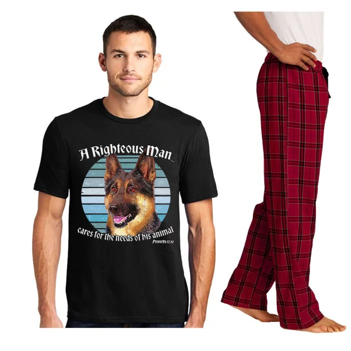 German Shepherd Owner Lover Proverbs 1210 Gift Love Cute Dog Pajama Set