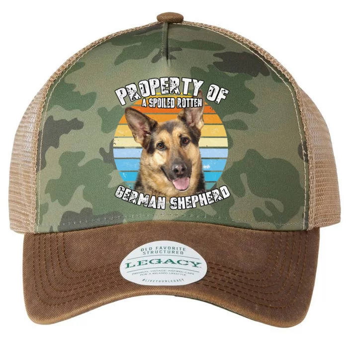 German Shepherd Owner Lover Retro Vintage Cute Dog Legacy Tie Dye Trucker Hat