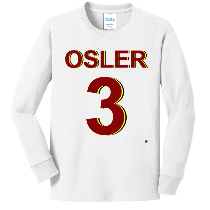 Gulls Soccer Osler Kids Long Sleeve Shirt