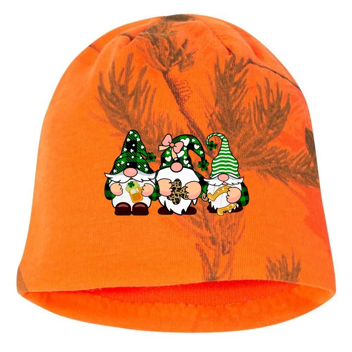 Gnomes St Patrick's Day Kati - Camo Knit Beanie