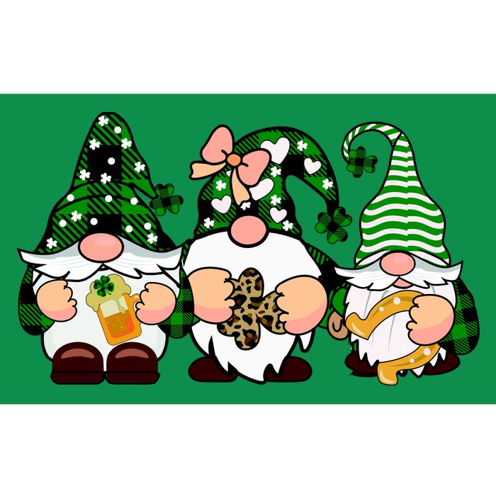 Gnomes St Patrick's Day Bumper Sticker