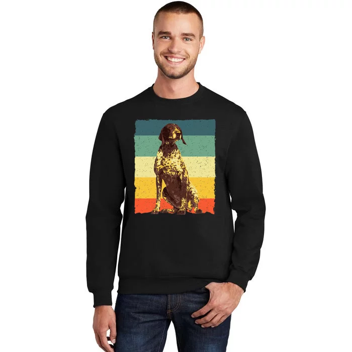 German Shorthaired Pointer Art GSP Dog Lover Sweatshirt