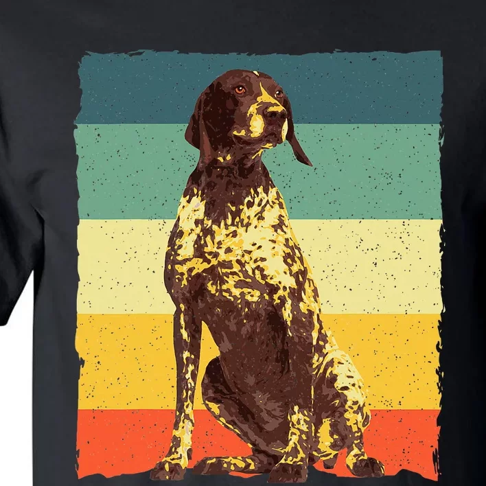 German Shorthaired Pointer Art GSP Dog Lover Tall T-Shirt