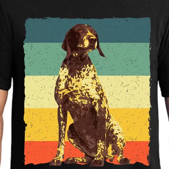 German Shorthaired Pointer Art GSP Dog Lover Pajama Set