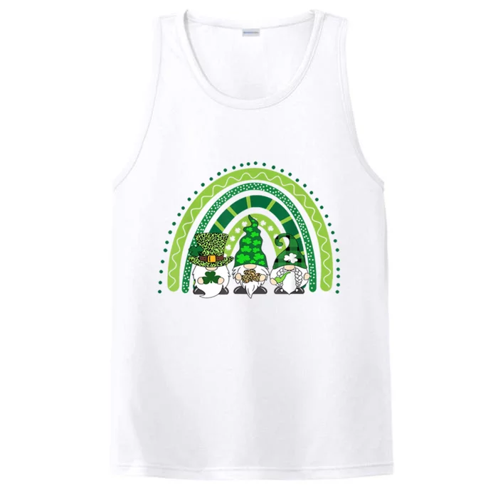 Gnome St Patrick's Day Rainbow Performance Tank