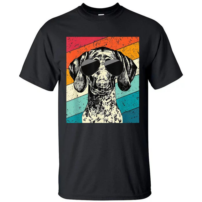 German Shorthaired Pointer Sunglasses Gsp Dog Tall T-Shirt