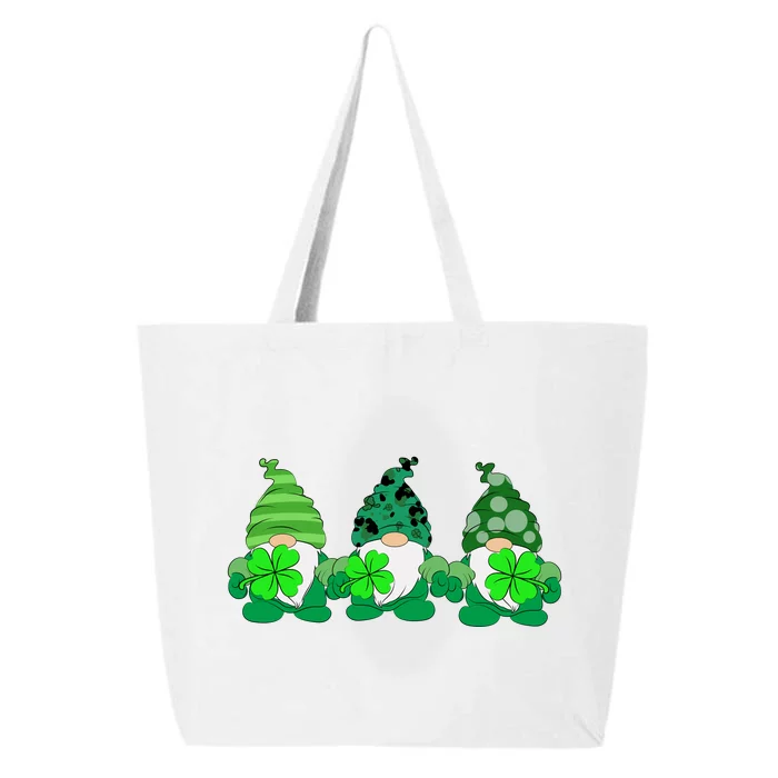 Gnome St Patricks Holiday Clover 25L Jumbo Tote