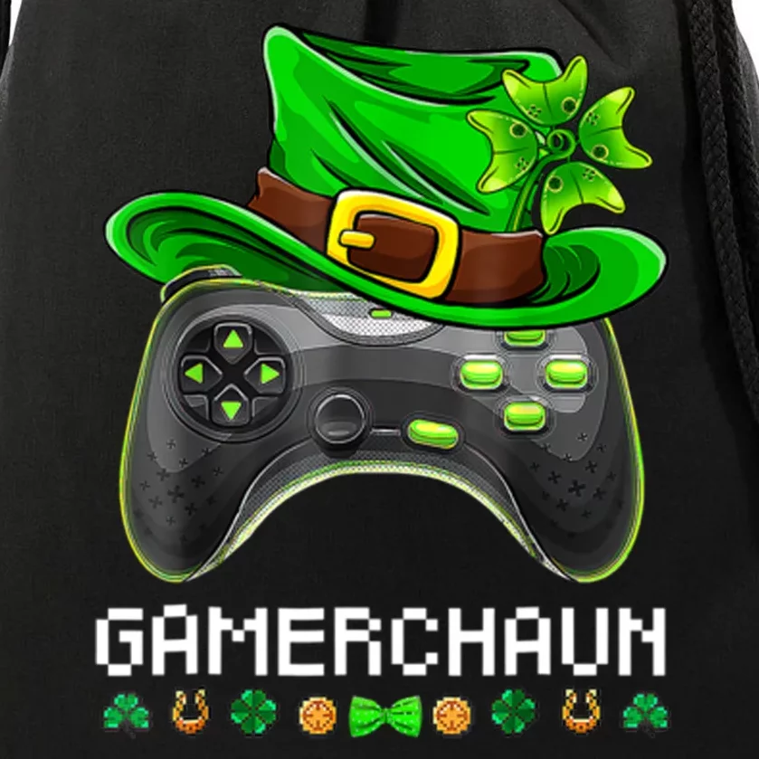 Gamerchaun St Patrick's Day Game Drawstring Bag