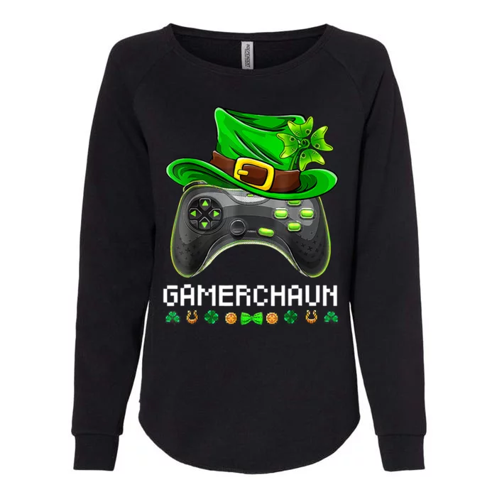 Gamerchaun St Patrick's Day Game Womens California Wash Sweatshirt