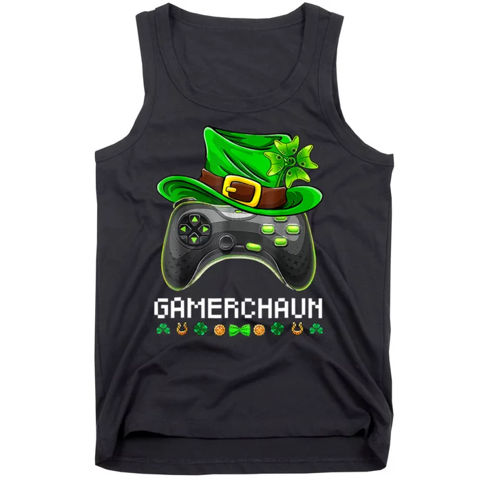 Gamerchaun St Patrick's Day Game Tank Top