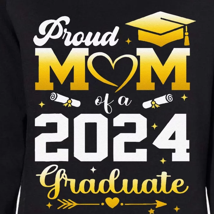 Graduation Son Proud Mom Of A 2024 Graduate Womens California Wash Sweatshirt