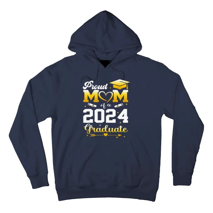 Graduation Son Proud Mom Of A 2024 Graduate Hoodie