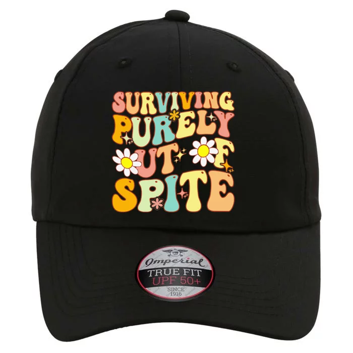 Groovy Surviving Purely Out Of Spite A Humorous Funny Joke The Original Performance Cap