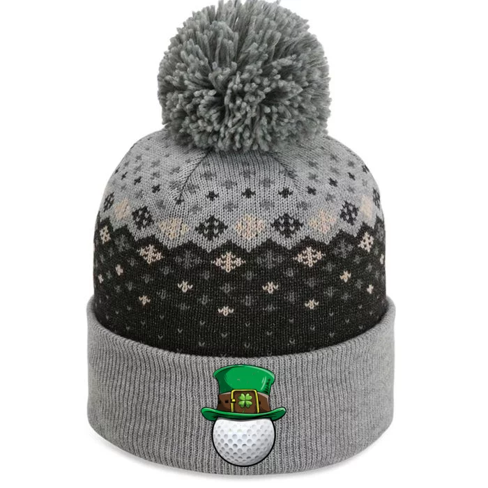 Golf St Patricks Day Men Women Ball Leprechaun Sports Gifts The Baniff Cuffed Pom Beanie