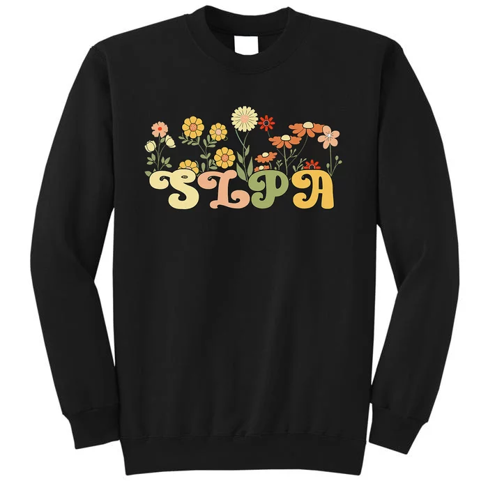 Groovy Speech-Language Pathology Assistant Sweatshirt