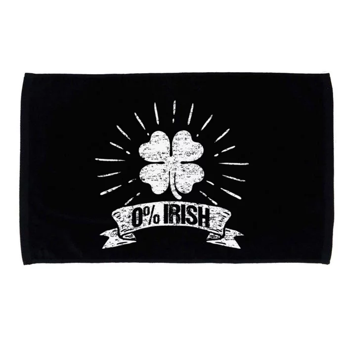 Green Saint Patrick's Day Lucky Irish Ireland St Patty Party Microfiber Hand Towel