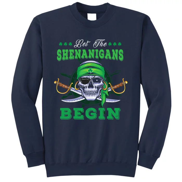 Gasparilla St. Patrick's Pirate Let The Shenanigans Begin Sweatshirt