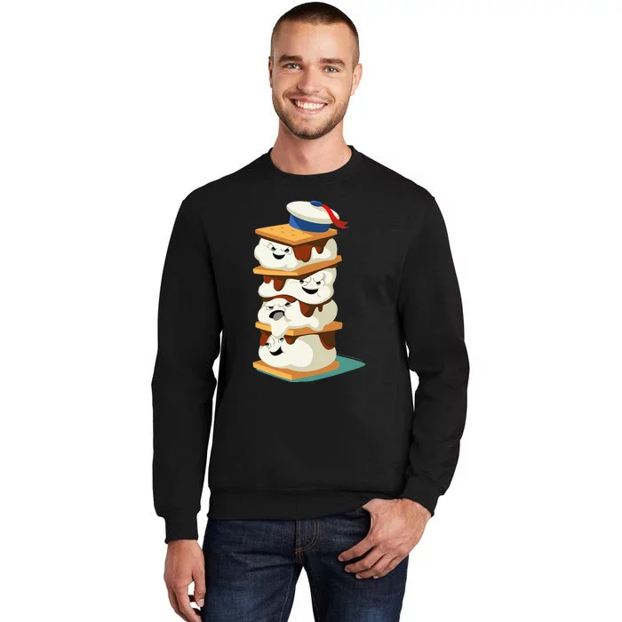 Ghostbuster Stay Puft Marshmallow Tall Sweatshirt