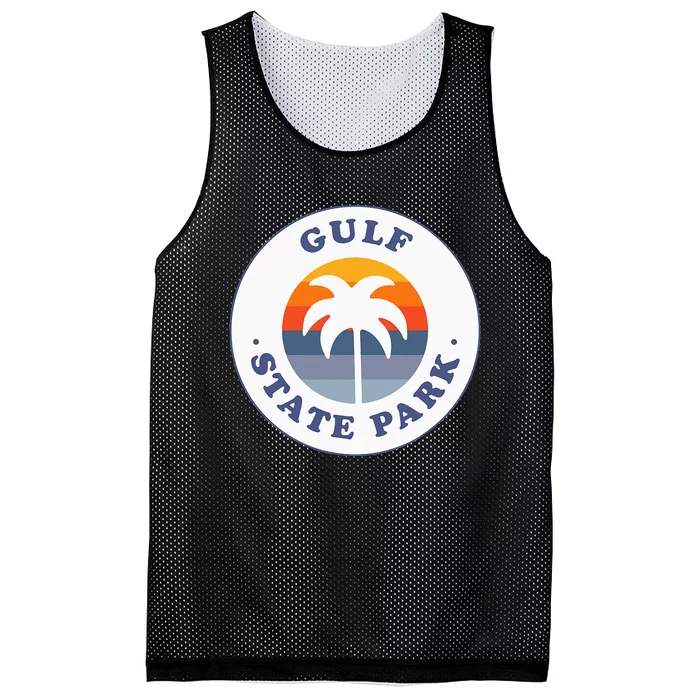 Gulf State Park Alabama Al Gulf Coast Souvenir Vacation Mesh Reversible Basketball Jersey Tank