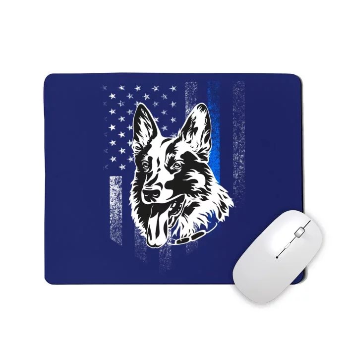 German Shepherd Police Dog Mousepad