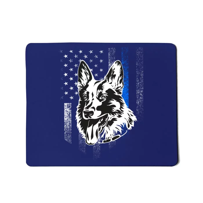 German Shepherd Police Dog Mousepad