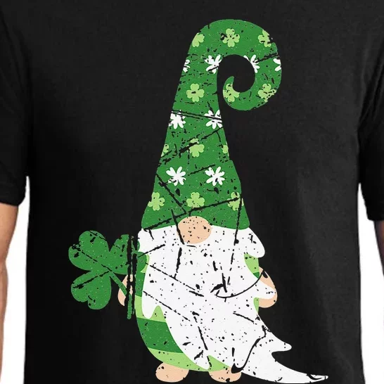 Gnome St. Patricks Day Irish Celebration Shamrock Women Pajama Set