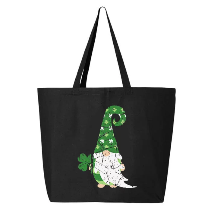 Gnome St. Patricks Day Irish Celebration Shamrock Women 25L Jumbo Tote