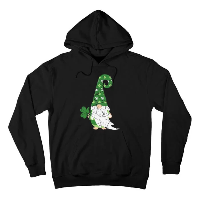 Gnome St. Patricks Day Irish Celebration Shamrock Women Tall Hoodie