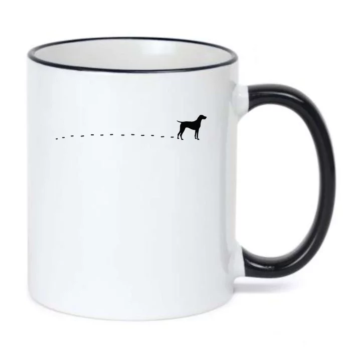 German Shorthair Pointer GSP MOM Dad Black Color Changing Mug