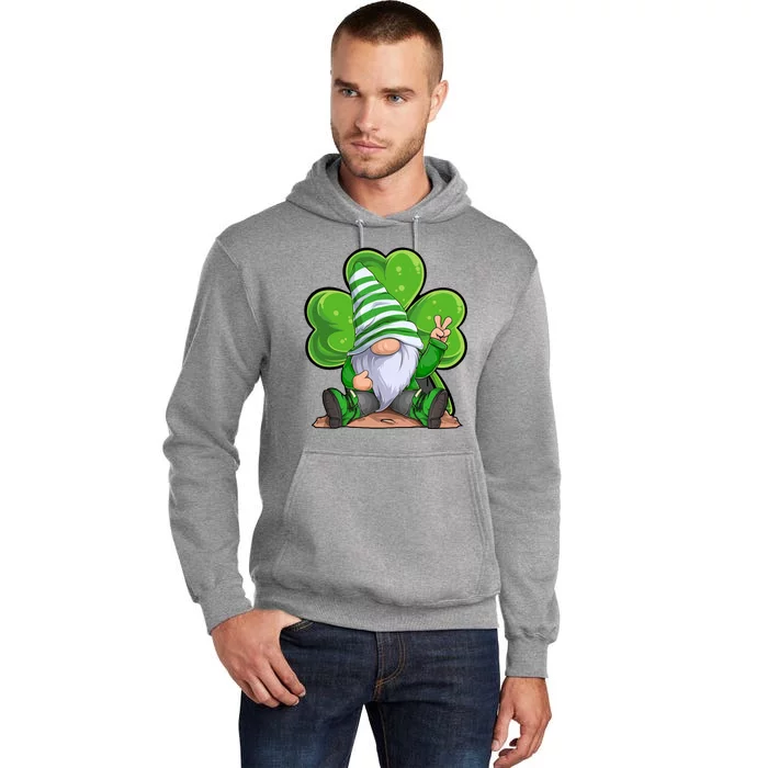 Gnome St Patrick's Day Clover Tall Hoodie