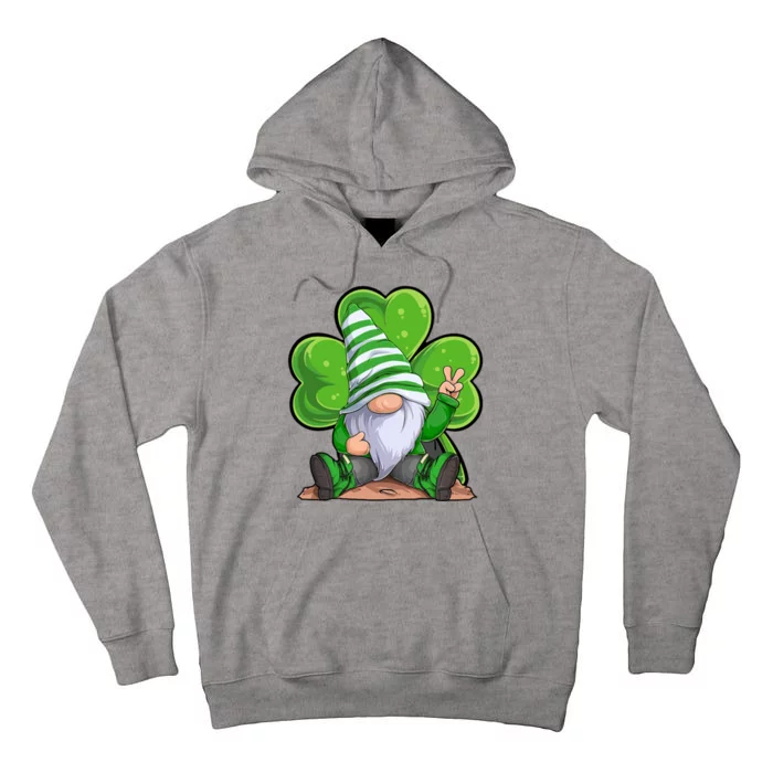 Gnome St Patrick's Day Clover Tall Hoodie