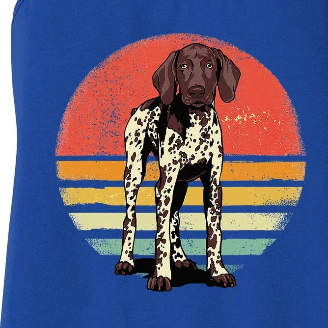 German Shorthaired Pointer Gsp Pet Women's Racerback Tank