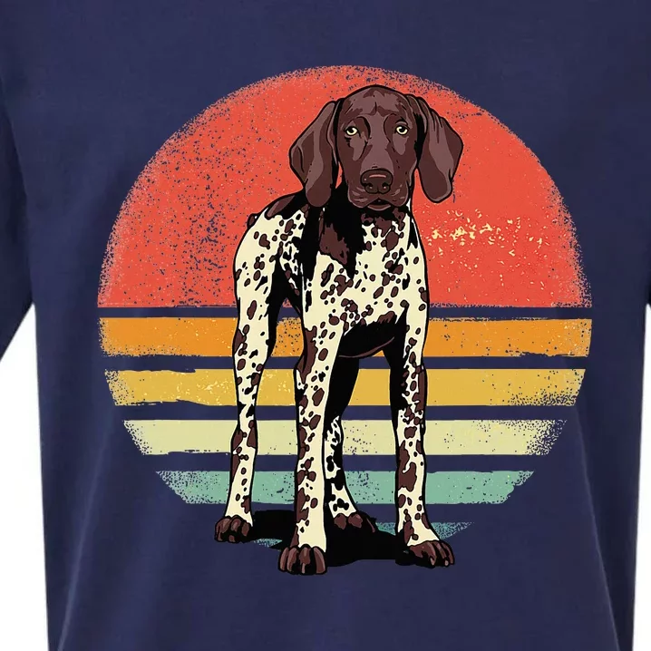 German Shorthaired Pointer Gsp Pet Sueded Cloud Jersey T-Shirt