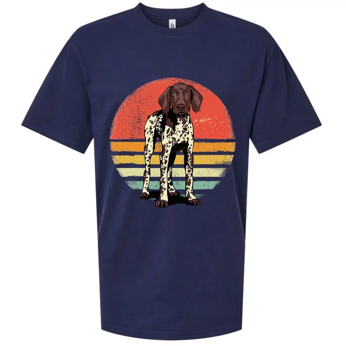 German Shorthaired Pointer Gsp Pet Sueded Cloud Jersey T-Shirt