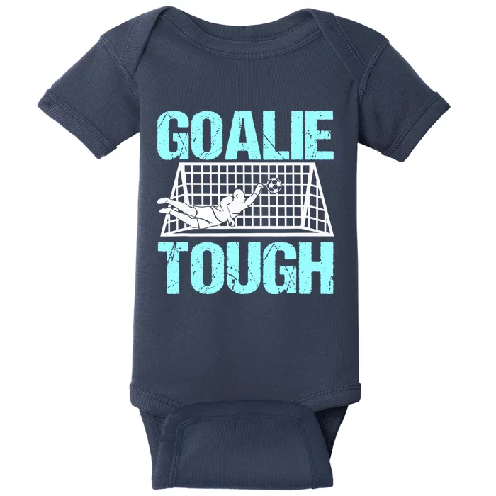 Goalie Soccer Player Goalkeeper Team Keeper Sport Goaltender Baby Bodysuit