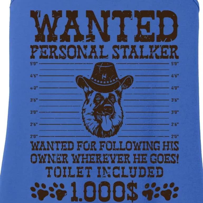 Ger Shepherd Personal Stalker Dog Walker Dog Trainer Gift Ladies Essential Tank